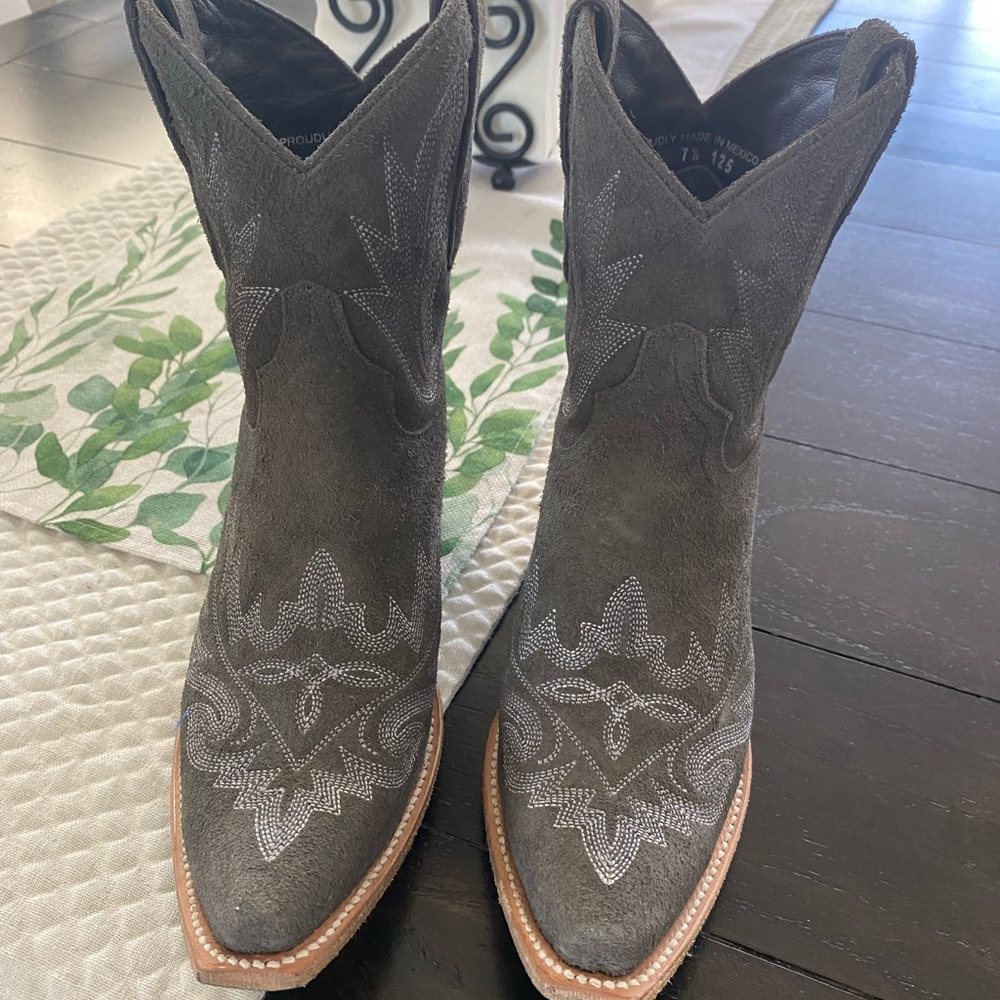 Lane suede booties